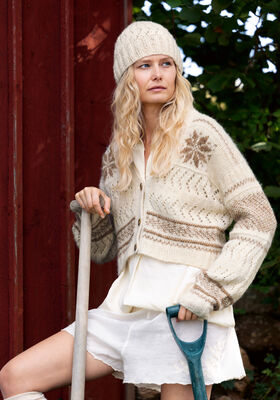 VESTE Natural Alpaca Pelo de Lana Grossa
