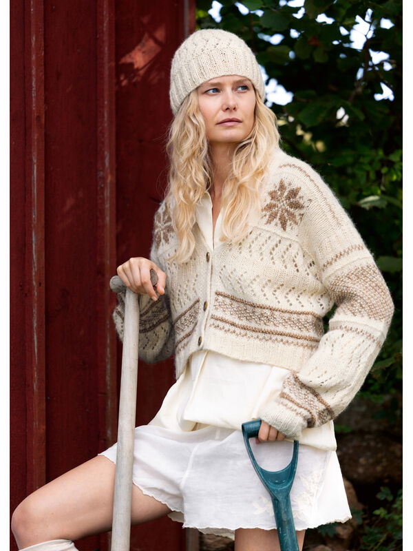 Lana Grossa VESTE Natural Alpaca Pelo