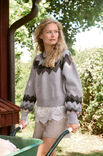 Lana Grossa PULL À EMPIÈCEMENT RONDE Landlust Naturwolle