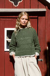 Lana Grossa PULL RAGLAN Nebbia