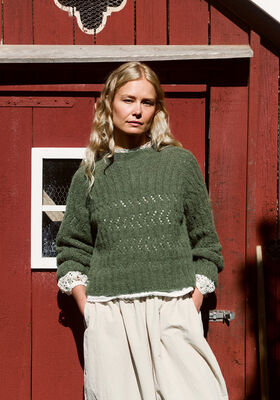 PULL RAGLAN Nebbia de Lana Grossa