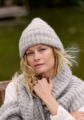 BONNET Pelo Cashmere de Lana Grossa