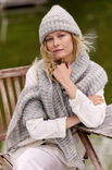 Lana Grossa CHÂLE TRIANGULAIRE ASYMÉTRIQUE Pelo Cashmere