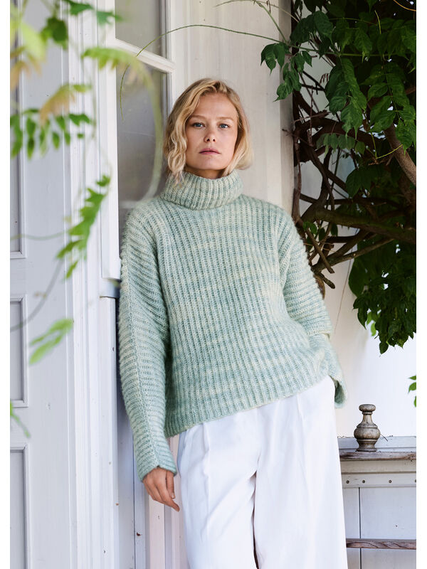 Lana Grossa PULL KIMONO Pelo Cashmere