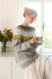 Lana Grossa PULL À EMPIÈCEMENT CIRCULAIRE Natural Alpaca Pelo & Basta
