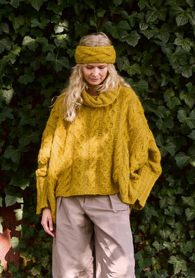 PULL PONCHE Alpaca Air II de Lana Grossa