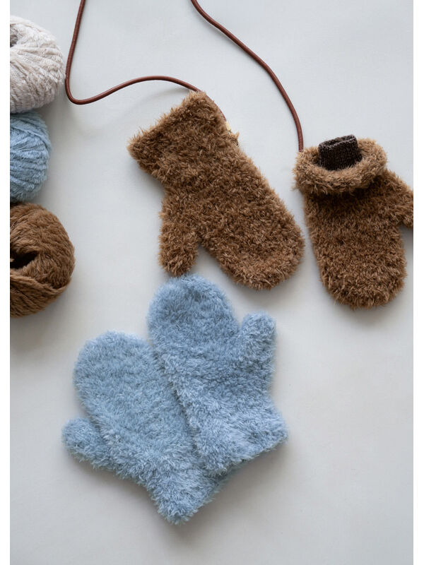 Lana Grossa MOUFLES CLOUD PILE Pelliccia & Cool Wool