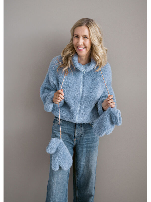 Lana Grossa VESTE CLOUD PILE Pelliccia
