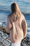 Lana Grossa CARDIGAN EN POINT MOUSSE ENDROIT Alpaca Pelo
