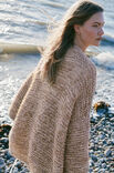 Lana Grossa CARDIGAN EN POINT MOUSSE ENDROIT Alpaca Pelo