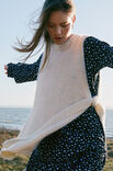 Lana Grossa CHANDAIL EN JERSEY ENDROIT Natural Alpaca Pelo