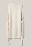 Lana Grossa CHANDAIL EN JERSEY ENDROIT Natural Alpaca Pelo
