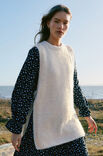 Lana Grossa CHANDAIL EN JERSEY ENDROIT Natural Alpaca Pelo