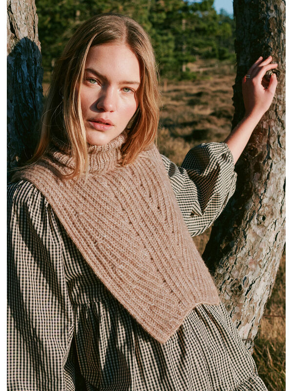 Lana Grossa DÉBARDEUR EN CÔTES ANGLAISES Natural Alpaca Pelo