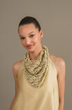 Lana Grossa CHÂLE AU CROCHET SCINTILLANT Solo Lino & Glamour