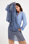 Lana Grossa CHÂLE Cool Wool Lace