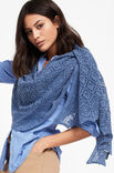 Lana Grossa CHÂLE Cool Wool Lace