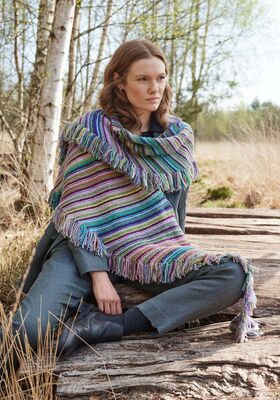 CHÂLE Farfalla & Cashmere 16 Fine de Lana Grossa