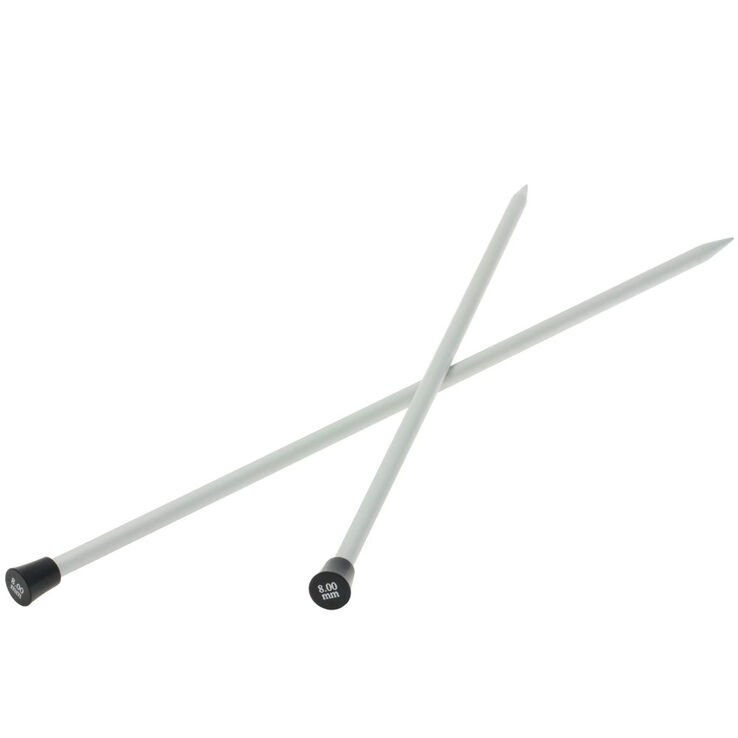 Lana Grossa Aiguilles à tricoter aluminium N° 8