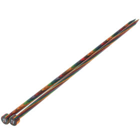 Lana Grossa Aiguilles à tricoter design en bois Color N° 7,5/35cm