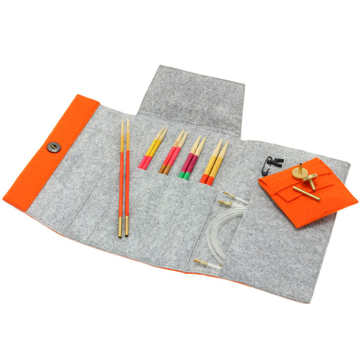 Lana Grossa Set d'aiguille Ayurveda (orange)