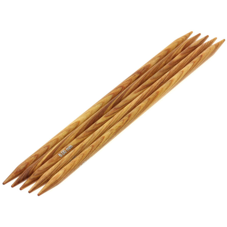 Lana Grossa Jeu d'aiguilles design en bois Signal N° 6/20cm