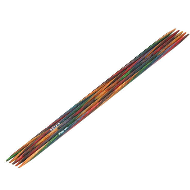 Lana Grossa Jeu d'aiguilles design en bois Multicolor N° 2,5/15cm