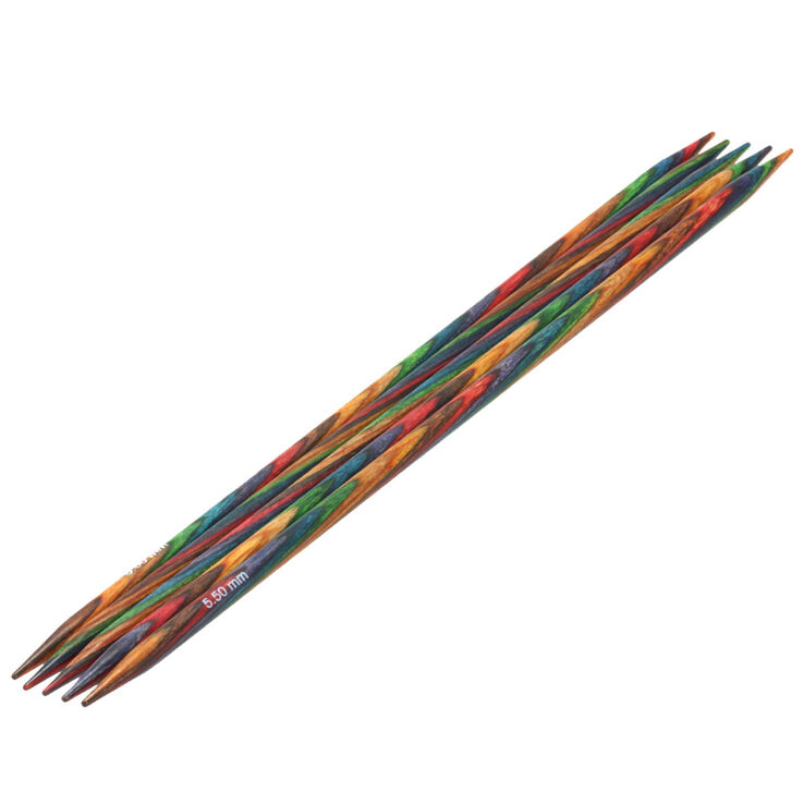 Lana Grossa Jeu d'aiguilles design en bois Multicolor N° 5,5/20cm