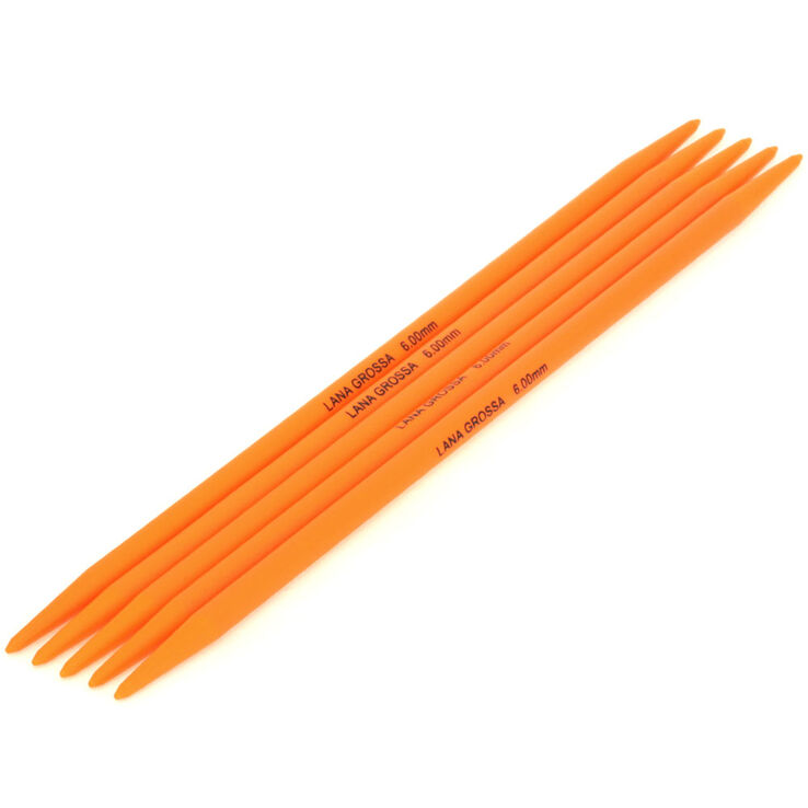 Lana Grossa Jeu d'aiguilles plastique N° 6/20cm