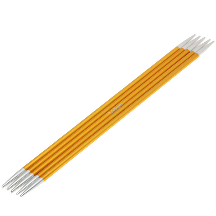 Lana Grossa Jeu d'aiguilles aluminium Rainbow N° 3,0/15cm