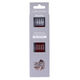 Lana Grossa Jeu d'aiguilles aluminium Rainbow N° 4,5/15cm