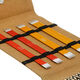 Lana Grossa Set jeu d'aiguille Aluminium Rainbow 15 cm (brun)