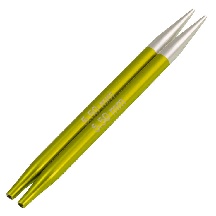 Lana Grossa Aiguilles interchangeables Aluminium Rainbow Vario N° 5,5 courtes