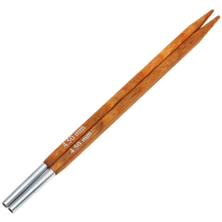 Lana Grossa Aiguilles interchangeables design en bois Quattro Vario N° 4,5