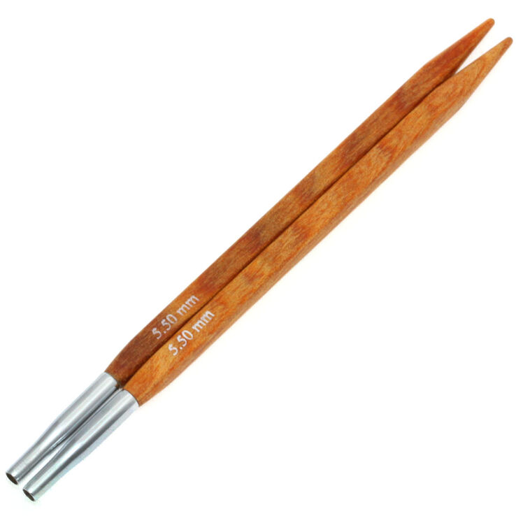 Lana Grossa Aiguilles interchangeables design en bois Quattro Vario N° 5,5