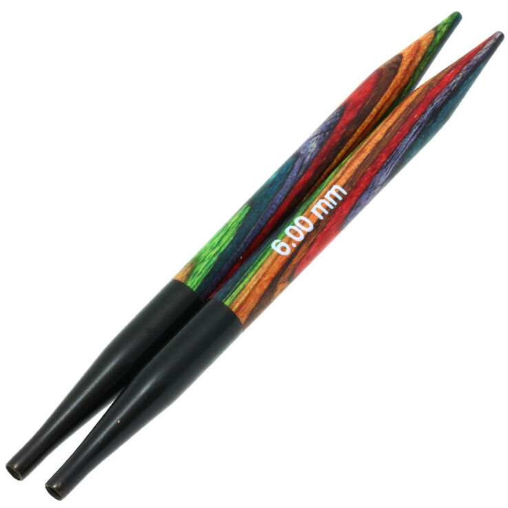 Lana Grossa Aiguilles interchangeables Vario design en bois Multicolor N° 6