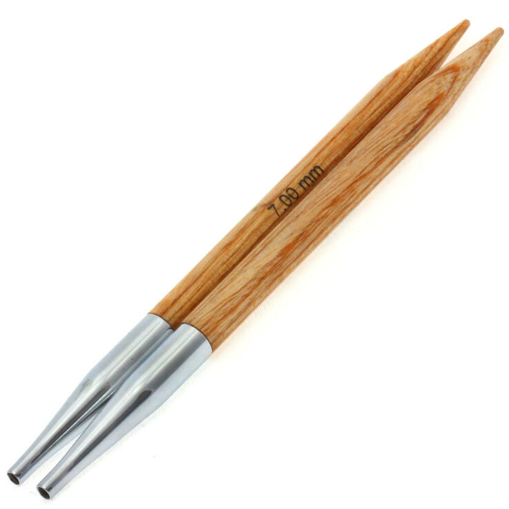 Lana Grossa Aiguilles interchangeables design en bois Natur Vario N° 7