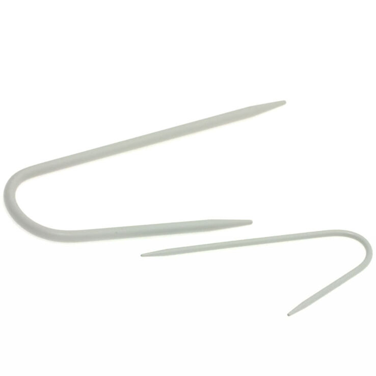 Lana Grossa Aiguille tricot pour torsades forme U N° 6,5 + N° 10