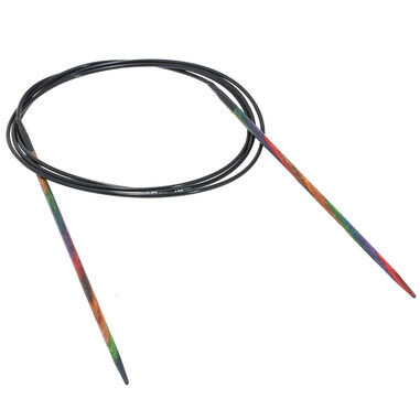 Lana Grossa Aiguille circulaire design en bois Multicolor N° 2,5/100cm