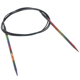 Lana Grossa Aiguille circulaire design en bois Multicolor N° 3,25/100cm