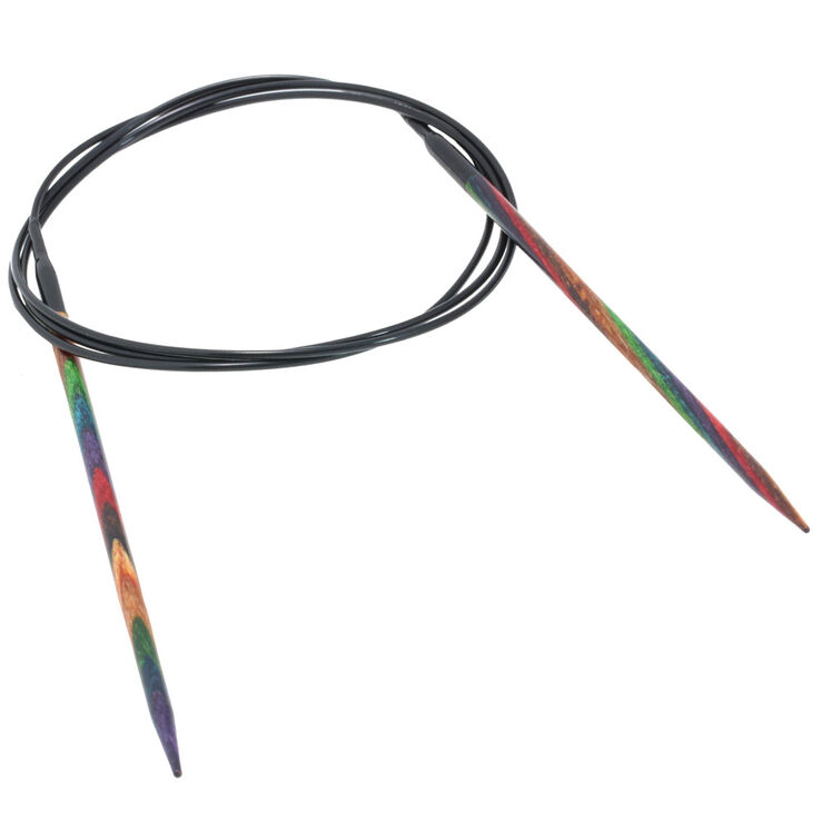 Lana Grossa Aiguille circulaire design en bois Multicolor N° 3,25/100cm