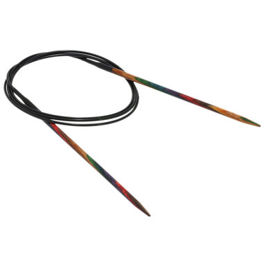 Lana Grossa Aiguille circulaire design en bois Multicolor N° 3,5/100cm
