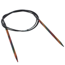Lana Grossa Aiguille circulaire design en bois Multicolor N° 4,0/100cm