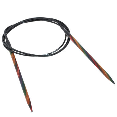 Lana Grossa Aiguille circulaire design en bois Multicolor N° 4,0/100cm