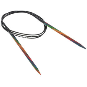 Lana Grossa Aiguille circulaire design en bois Multicolor N° 4,5/100cm