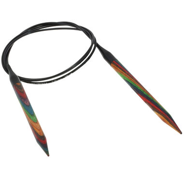 Lana Grossa Aiguille circulaire design en bois Multicolor N° 7,0/100cm
