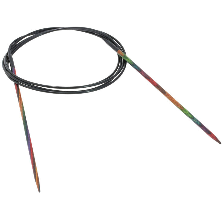 Lana Grossa Aiguille circulaire design en bois Multicolor N° 2,5/120cm