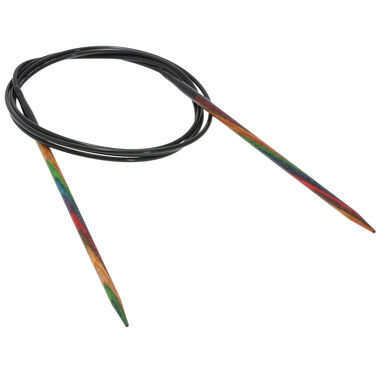 Lana Grossa Aiguille circulaire design en bois Multicolor N° 3,5/120cm