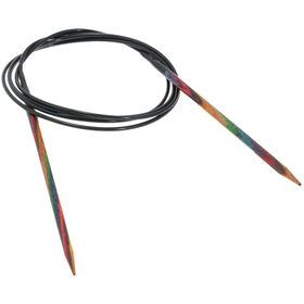 Lana Grossa Aiguille circulaire design en bois Multicolor N° 3,75/120cm