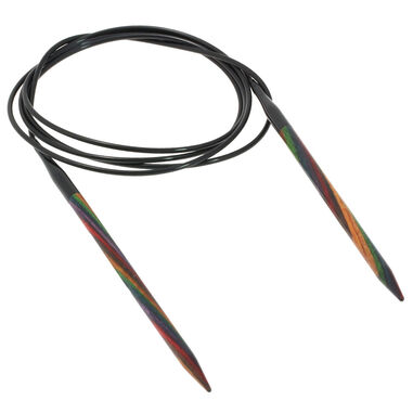 Lana Grossa Aiguille circulaire design en bois Multicolor N° 5,0/120cm